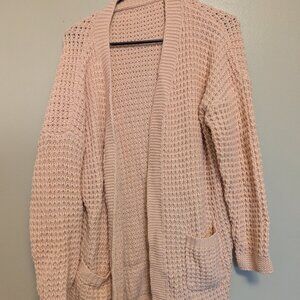 Oversized Knit Cardigan, Size M
